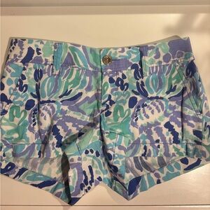The Walsh Lily Pulitzer Blue Shorts